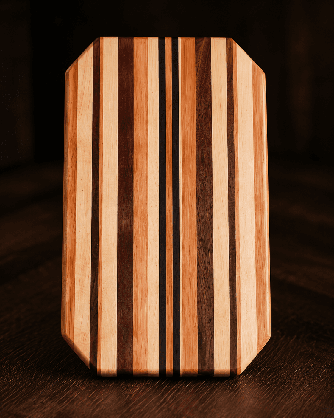 The Heritage Stripe Board — endgrain board